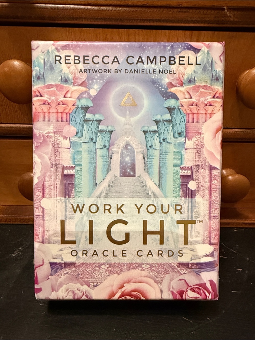Work Your Light Oracle Cards - Pink & Teal